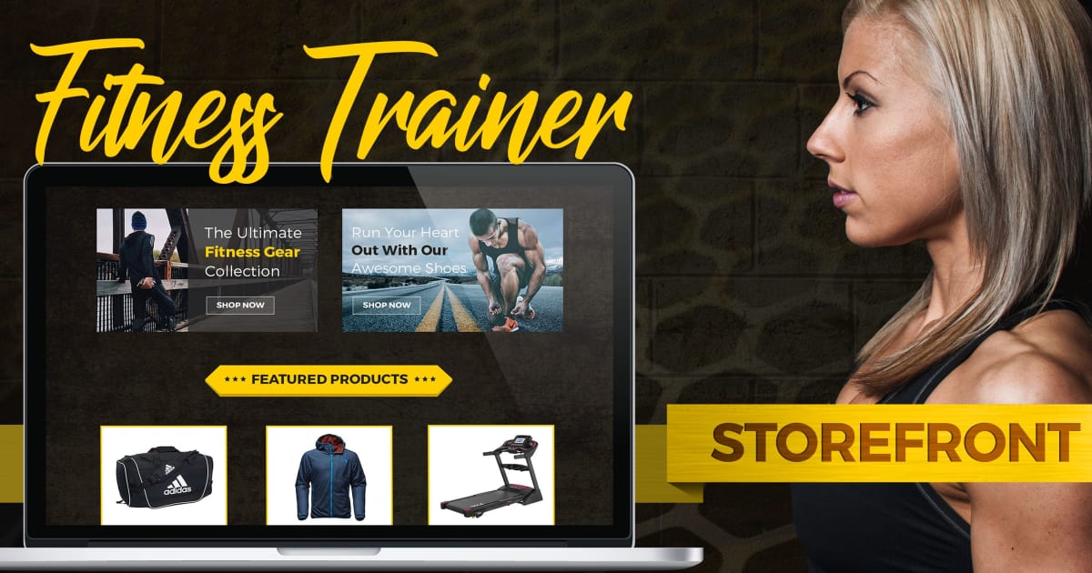 Sporting Goods/Fitness Storefront Funnel **BONUS** 3 Proven Email Sequences Included!!!