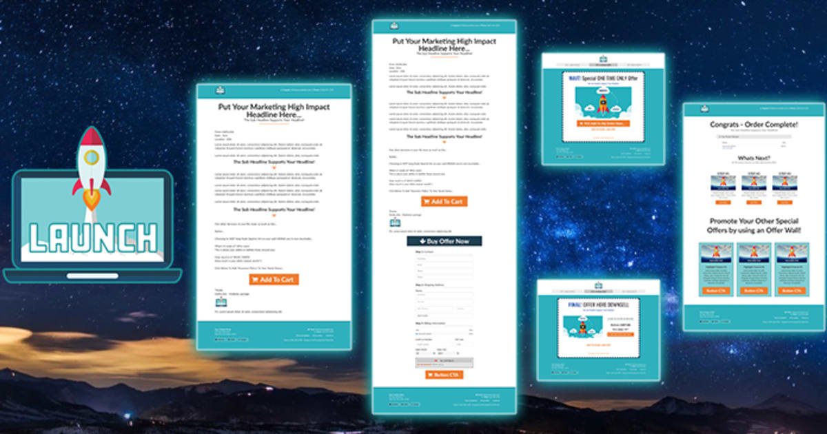 LAUNCH :: Star, Story, Solution Funnel by FunnelsHelper.com