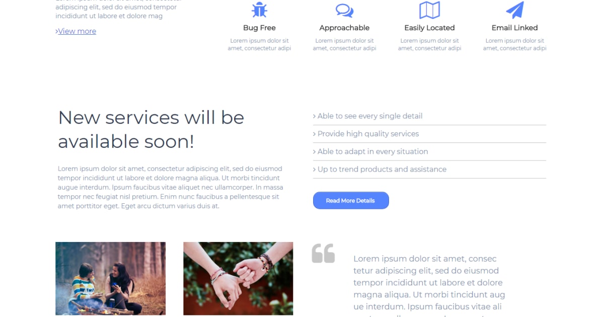 Saas / Services / Ecommerce / Opt-in / Landing Page - Saas Template 08