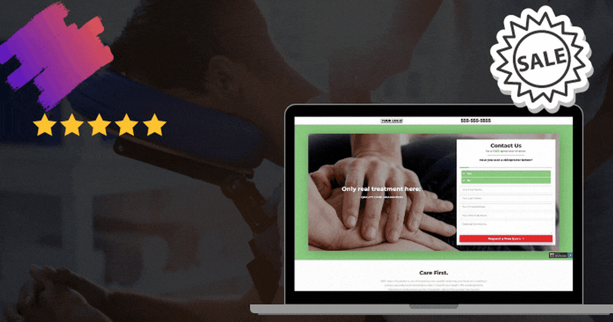 Chiropractor Lead Gen Funnel *THE BEST OPTION* Replace Your Website | 2022 |