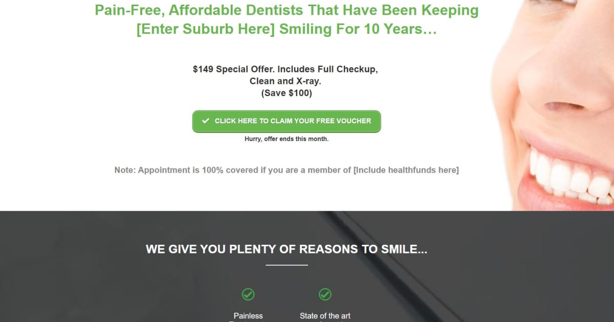 The Official High-Converting Dental Funnel [Perfect for Google & Facebook Ads]