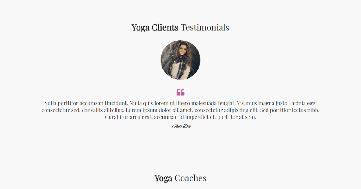 Yoga / Fitness / Landing Page / Subscribe - Health Template 13