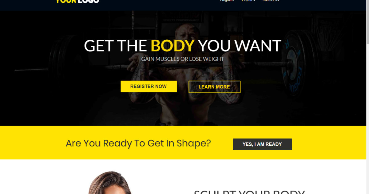 Fitness Website