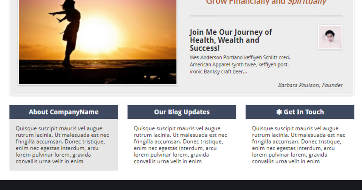 Website Funnel With Blog