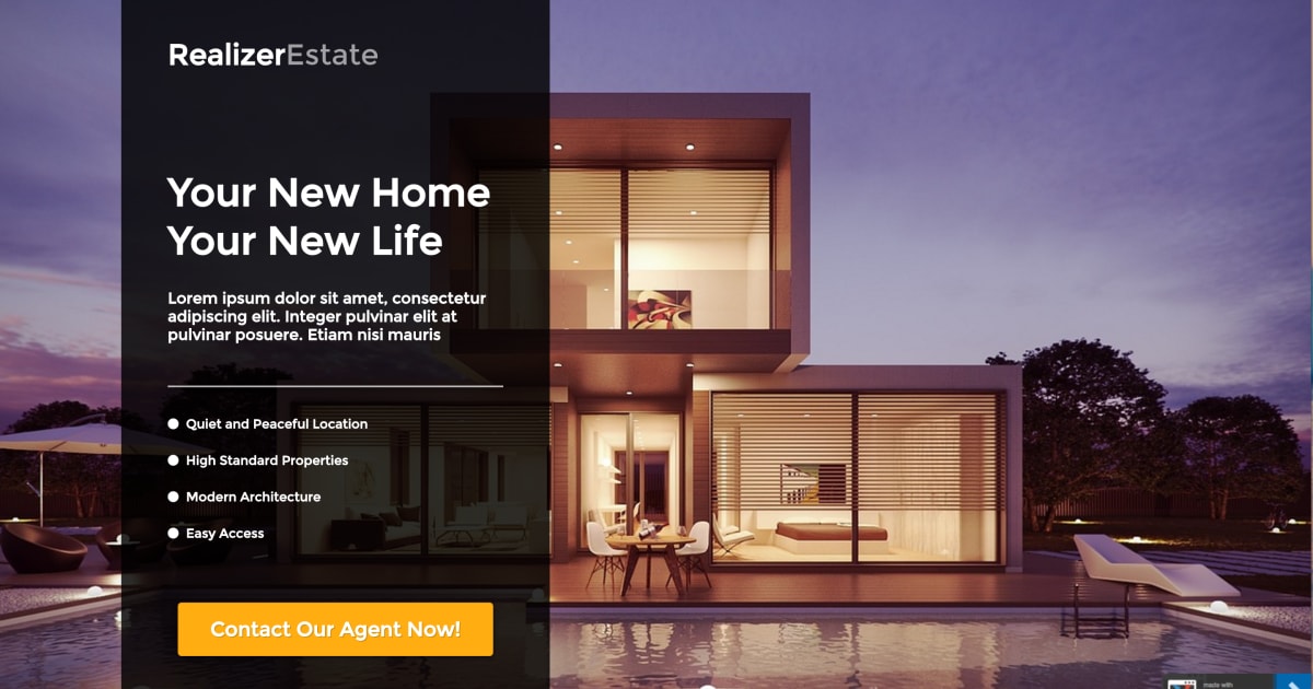 Real Estate Agent - Lead Generation Funnel