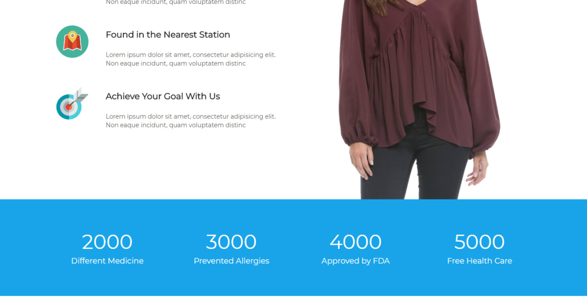 Medical / Services / Opt-in / Landing Page - Medical Template 01
