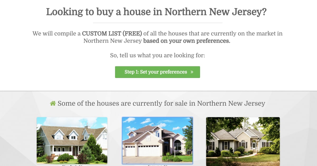 Real Estate Questionnaire Lead Magnet, mobile friendly