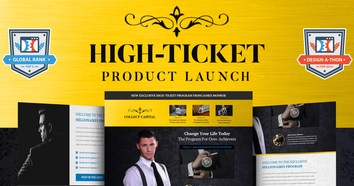 *Best Seller* High Ticket Product Launch Funnel **BONUS** 2 Proven Email Sequences Included!!!