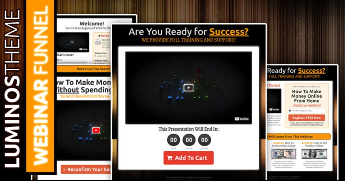 LUMINOS | Webinar Funnel