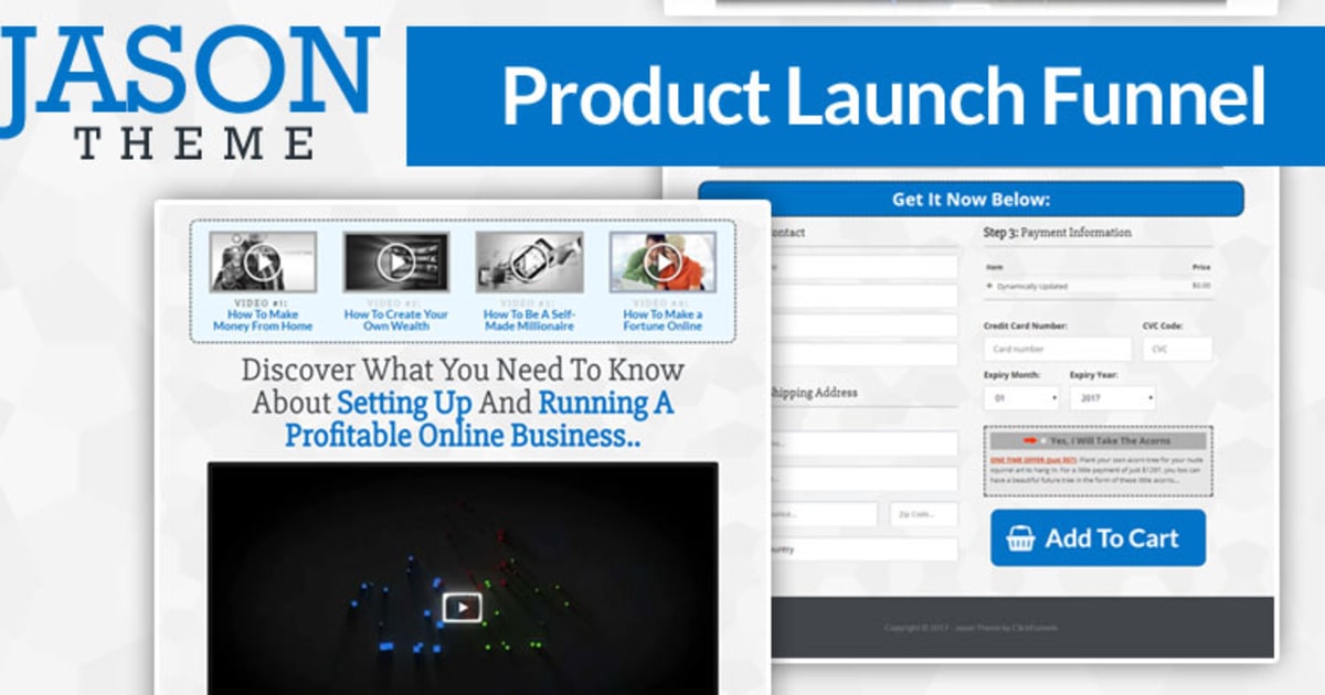 JASON | Product Launch Funnel