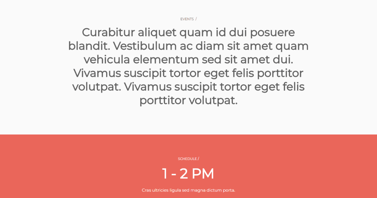 Conference & Meetups / Optin / Landing Page - Conference & Meetups  Template 3