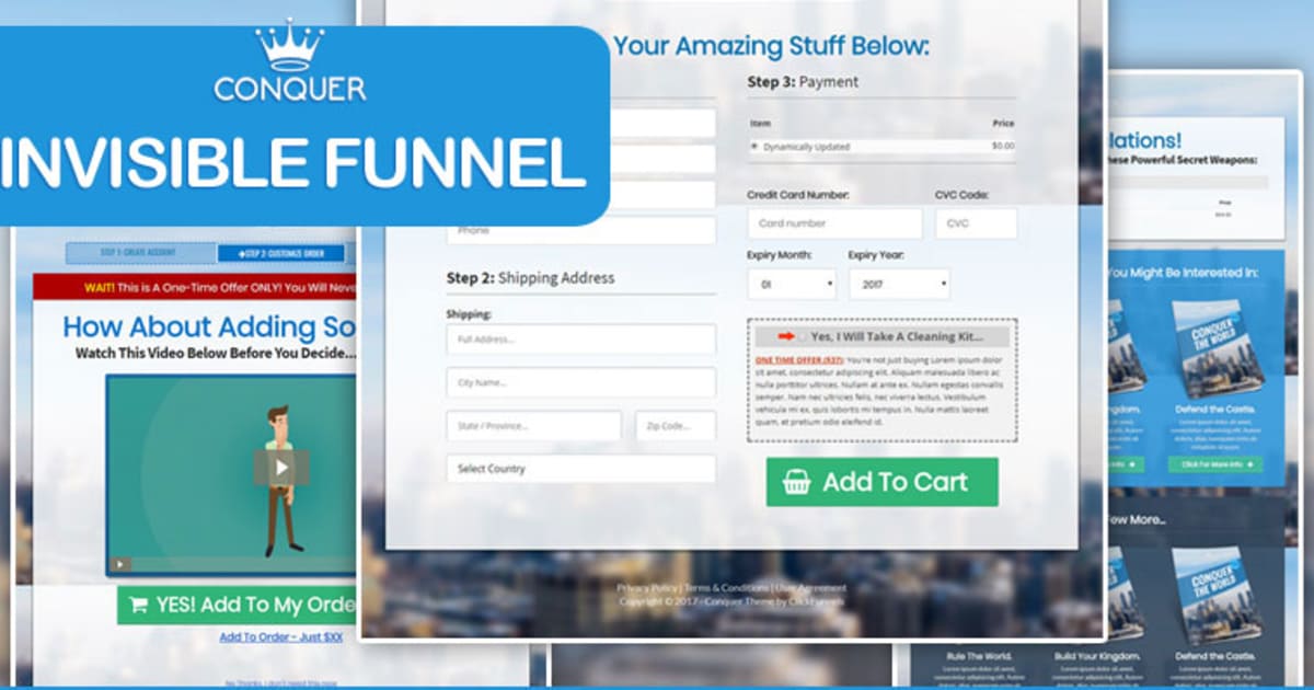 CONQUER | Invisible Funnel