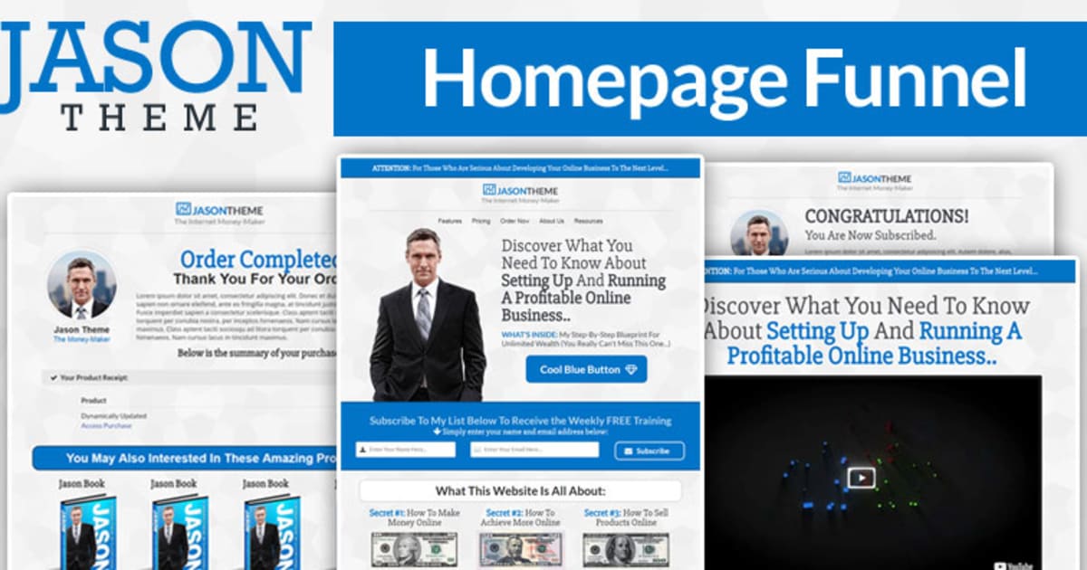 JASON | Homepage Funnel