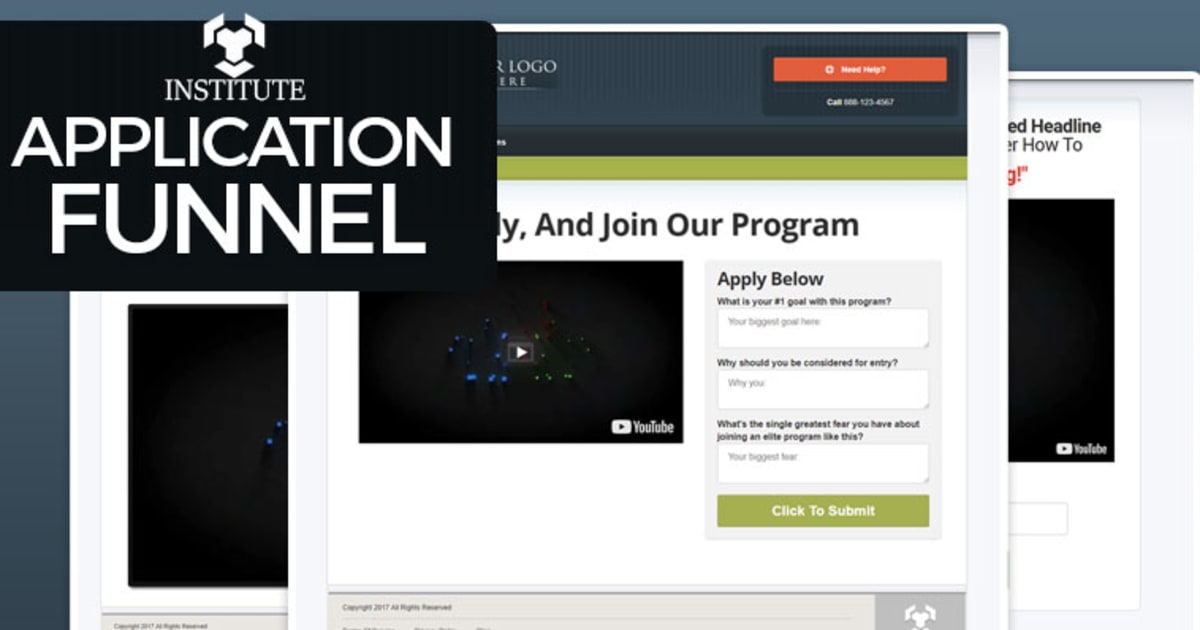 Institute - Application Funnel