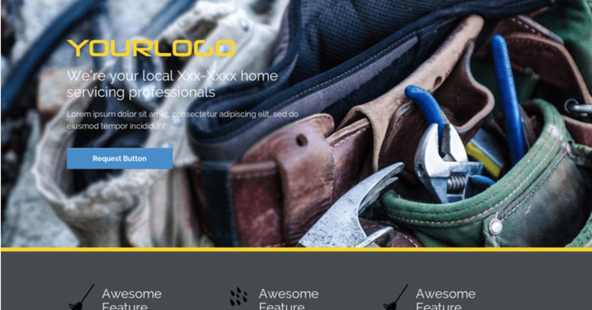 Opt in - Plummer / Electrician / Home Repair / Local Services - Unbounce Hack - By InVert Inc