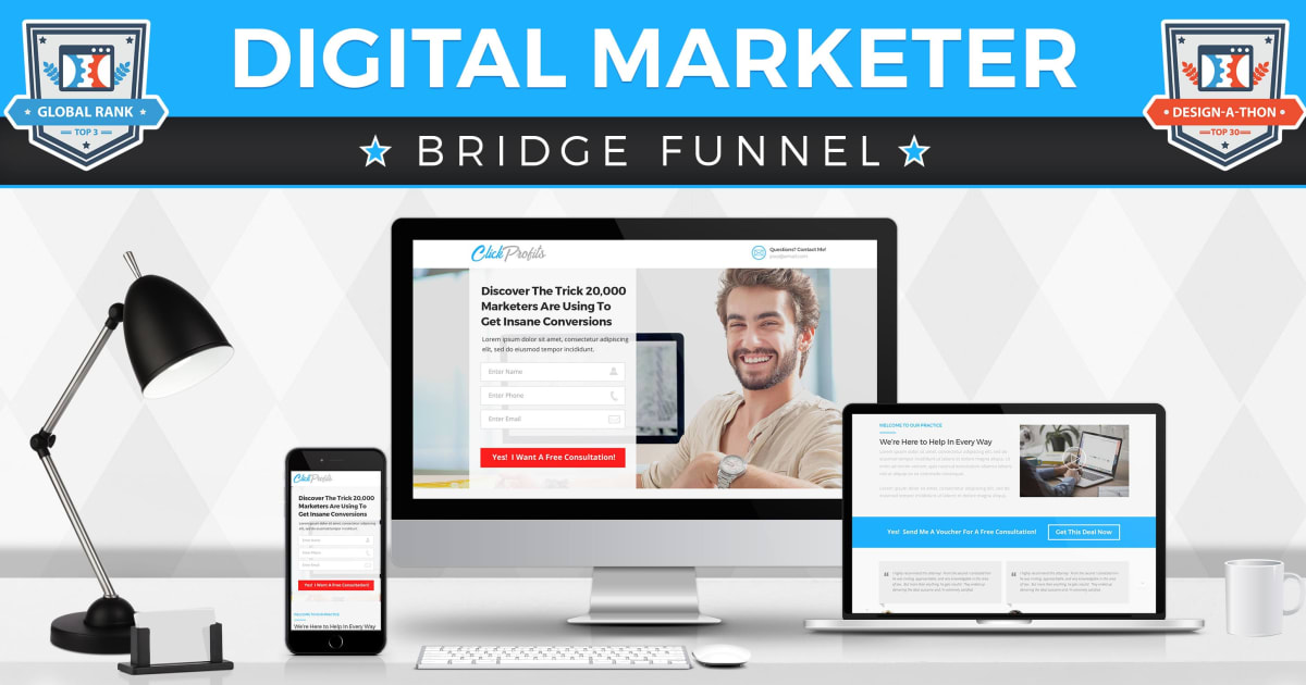 Digital Marketer Bridge Funnel **BONUS** Proven Email Sequence Included!