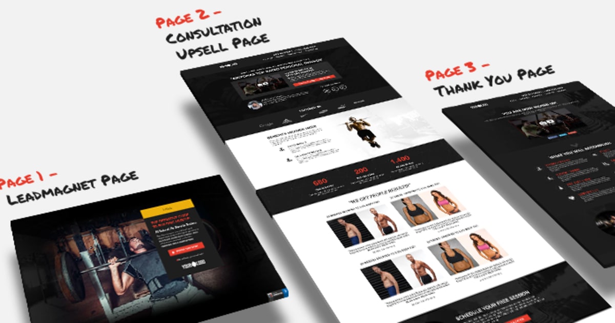 FitFunnel - Fitness Style Lead Gen Funnel