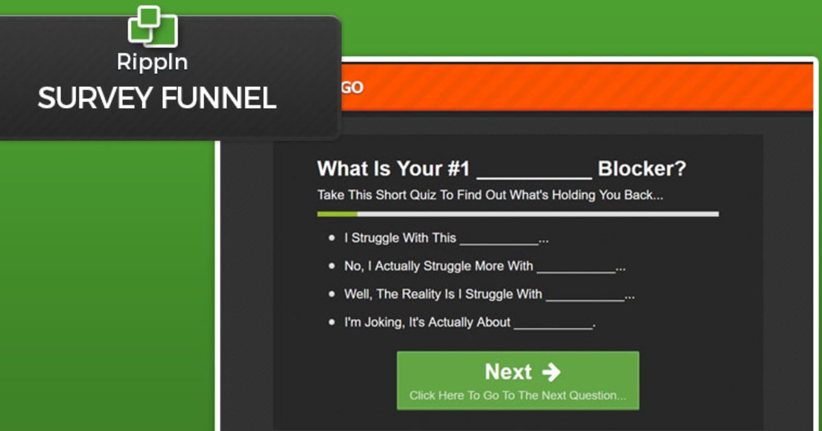 Rippln - Survey Funnel
