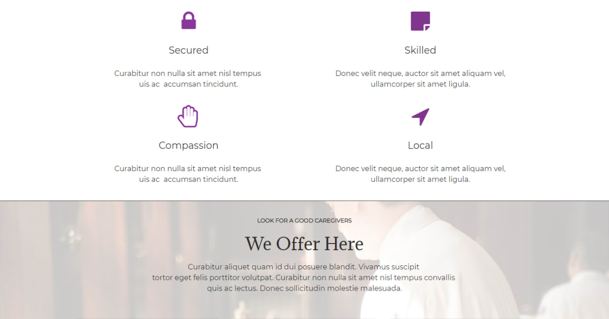 Health / Optin / Sales Page - Health Page Template 1