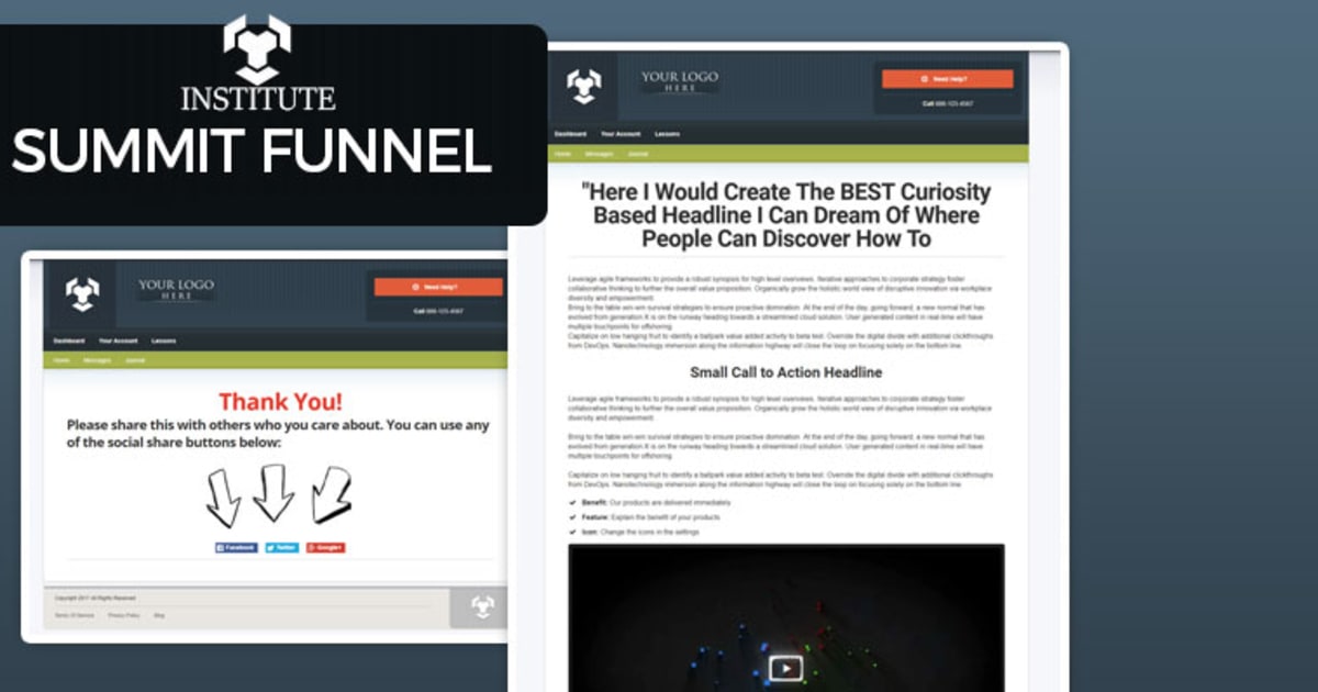 Institute - Summit Funnel