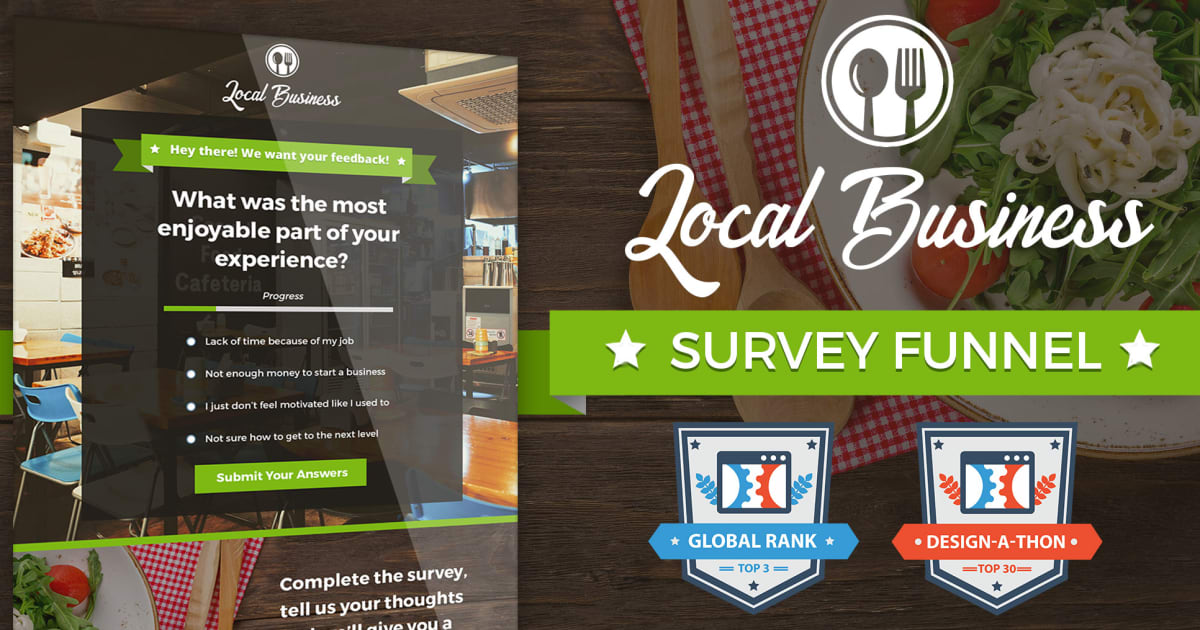 Local Business Survey Funnel **BONUS** Proven 5 Step Email Sequence!