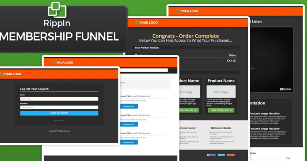 Rippln - Membership Funnel