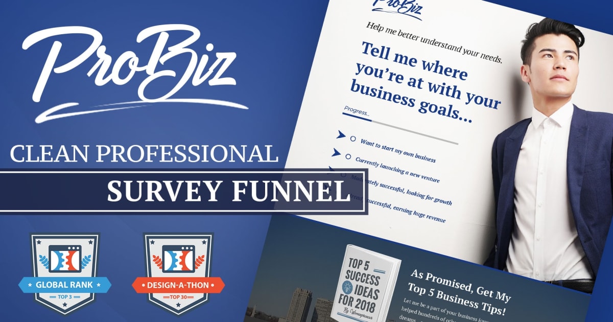 The Professional Survey Funnel **BONUS** Proven 5 Step Email Sequence!