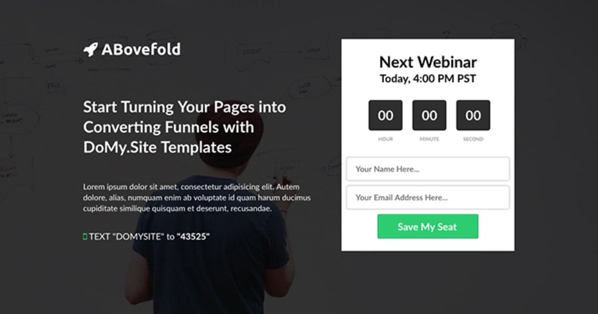 Above The Fold :: Lead Magnet Funnel 14 by FunnelsHelper.com