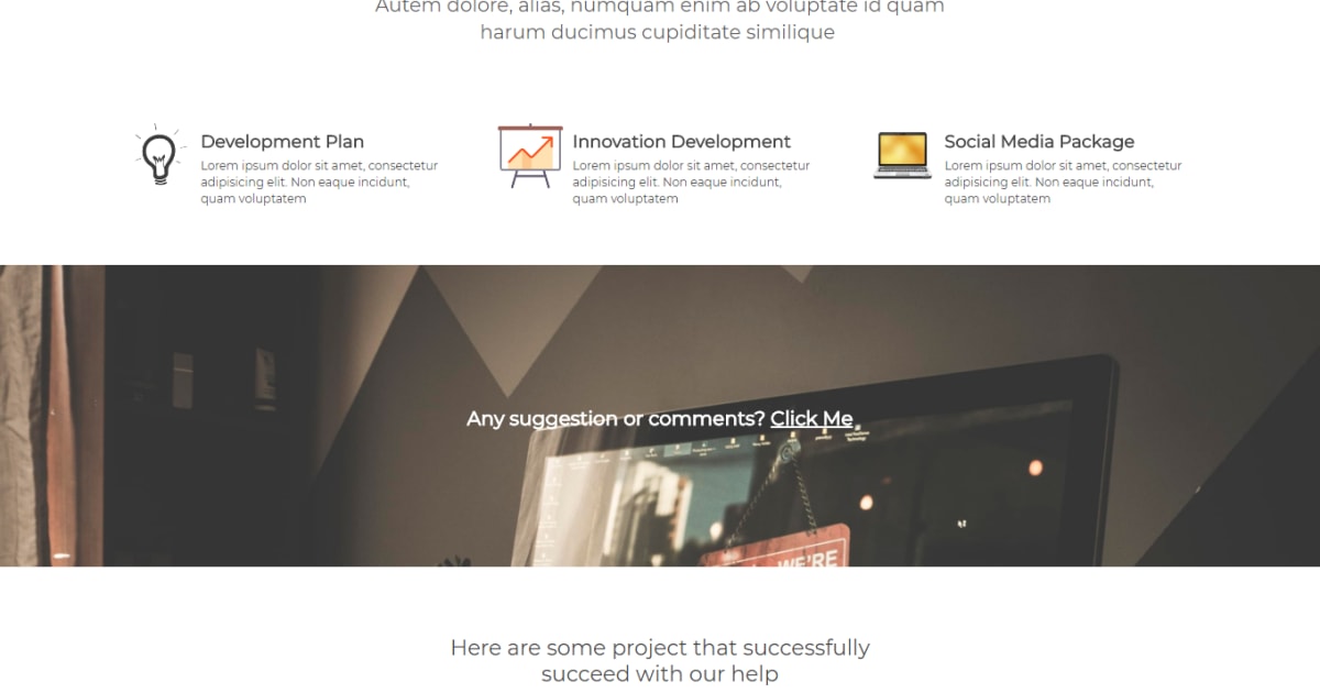 Services / Investor - Classic Template 01