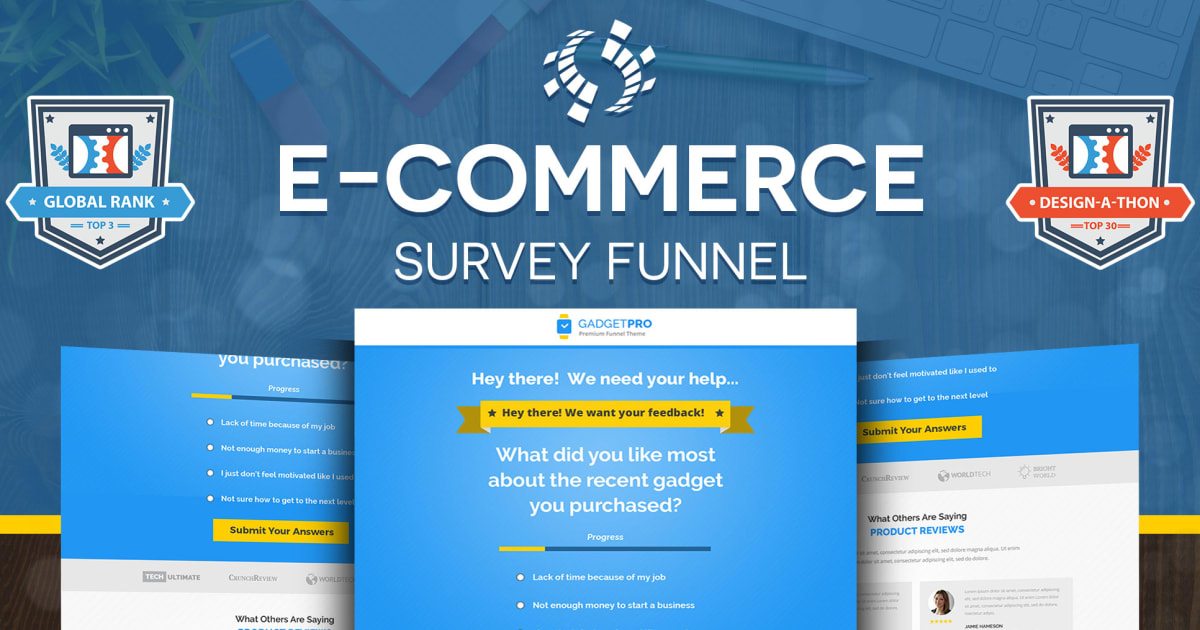Best Selling eCommerce Survey Funnel **BONUS** Proven 5 Step Email Sequence!