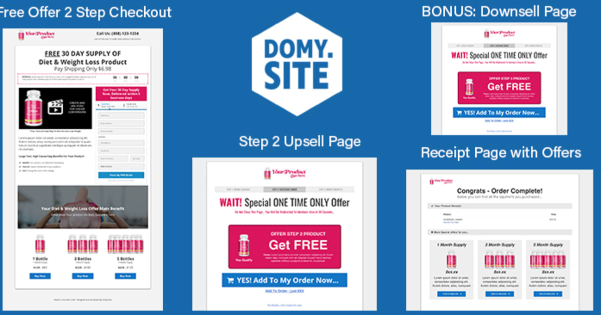 Diet & Weight Loss Offers Two Step Tripwire Funnel Supplement - Free Trial Product Offer by FunnelsHelper.com