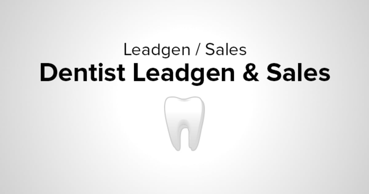 DENTIST LEADGEN FUNNEL (Tripwire + Core Offer + Upsell)