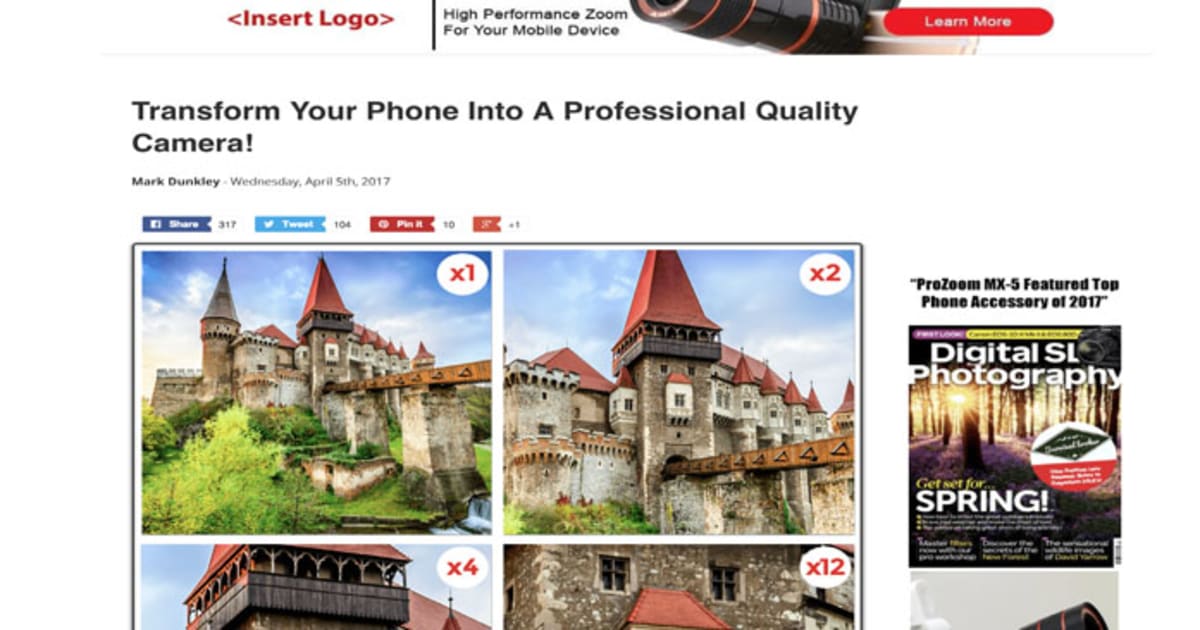 Native Advertorial Template