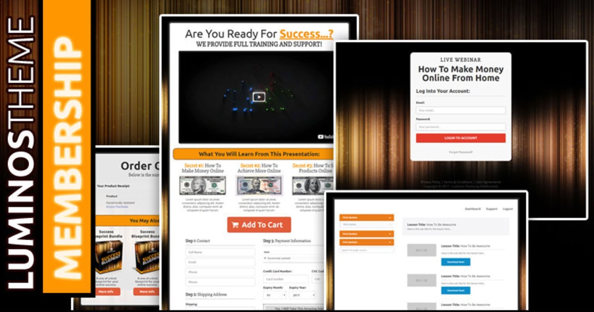 LUMINOS | Membership Funnel