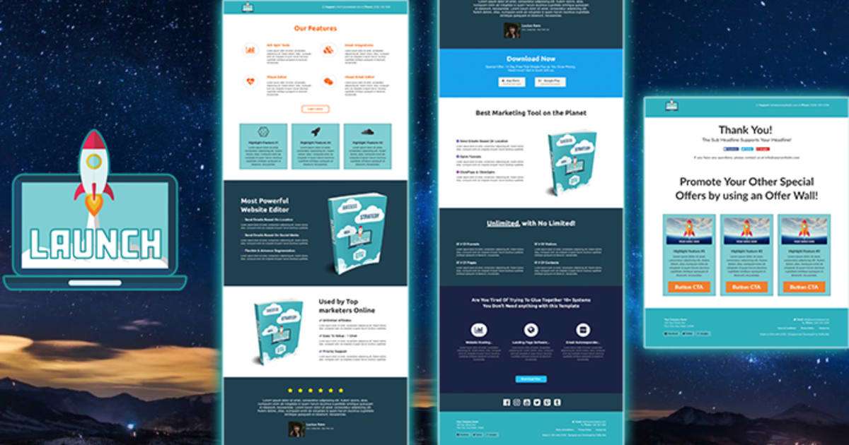 LAUNCH :: The Home Page Funnel by FunnelsHelper.com