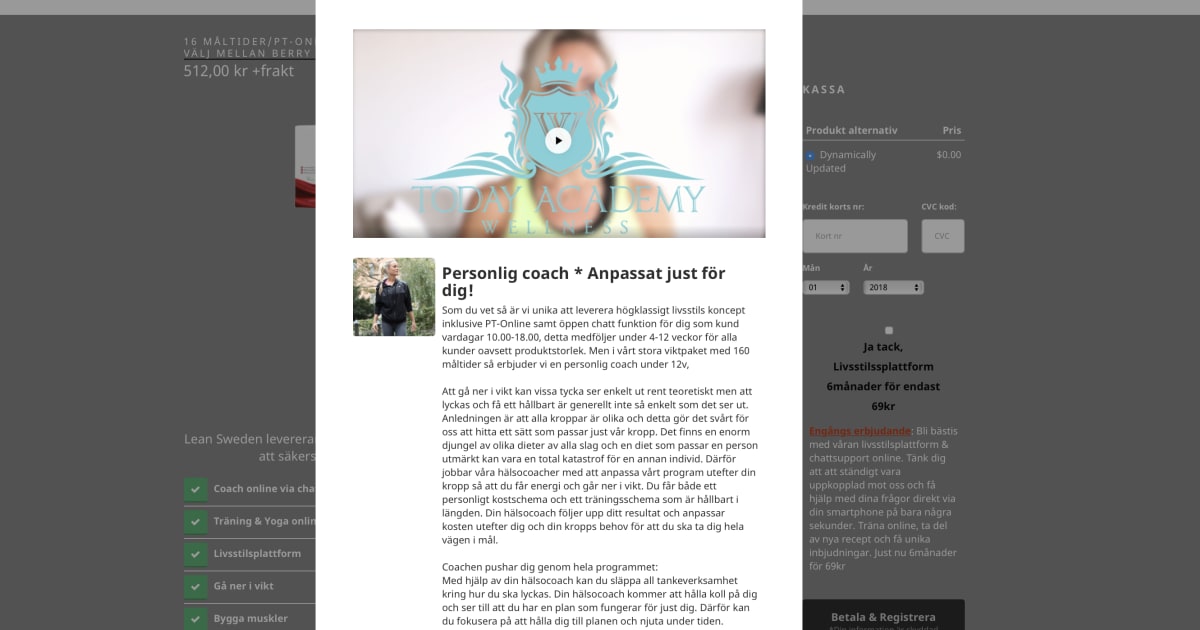 Complete Pt-online / Supplement funnel - Webshop, order confirmation , Faq & privat policy pre built