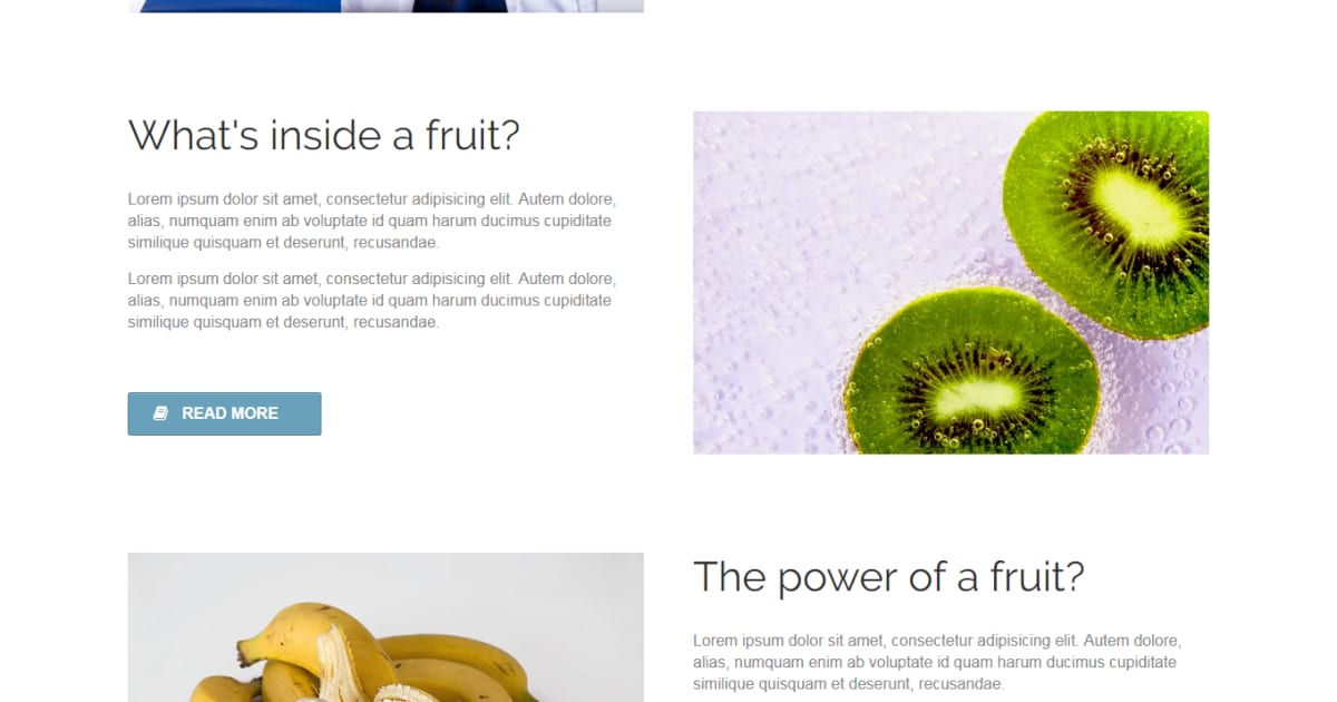 Supplement / Dietary Supplement / Land Page - Health and Fitness Template 04