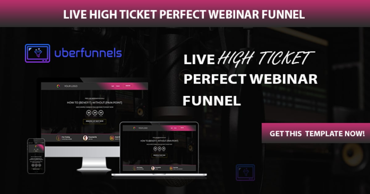 The Live High Ticket Webinar Funnel