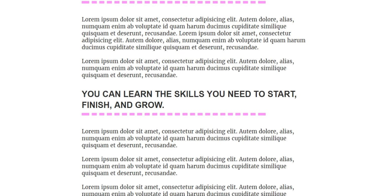 FFI Challenge Long Form Squeeze Sales Letter Page with Popup