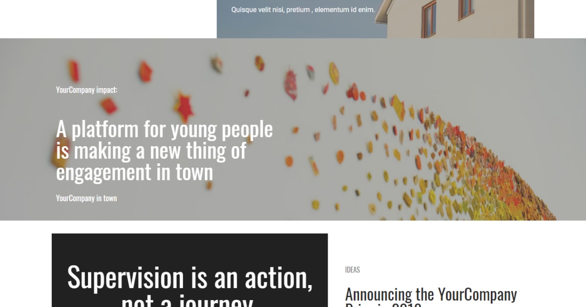 Agency / Optin / Landing Page - Agency Page Template 1