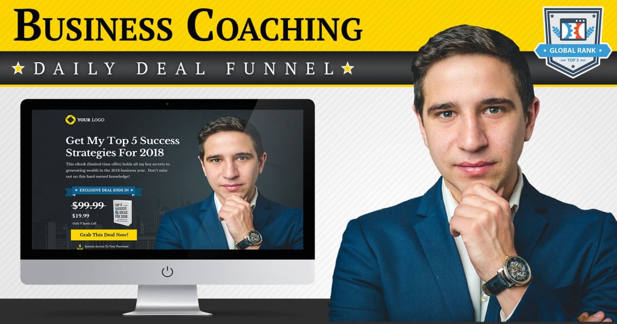 Consultant Daily Deal Funnel **BONUS** 3 Proven Email Sequences Included!!!