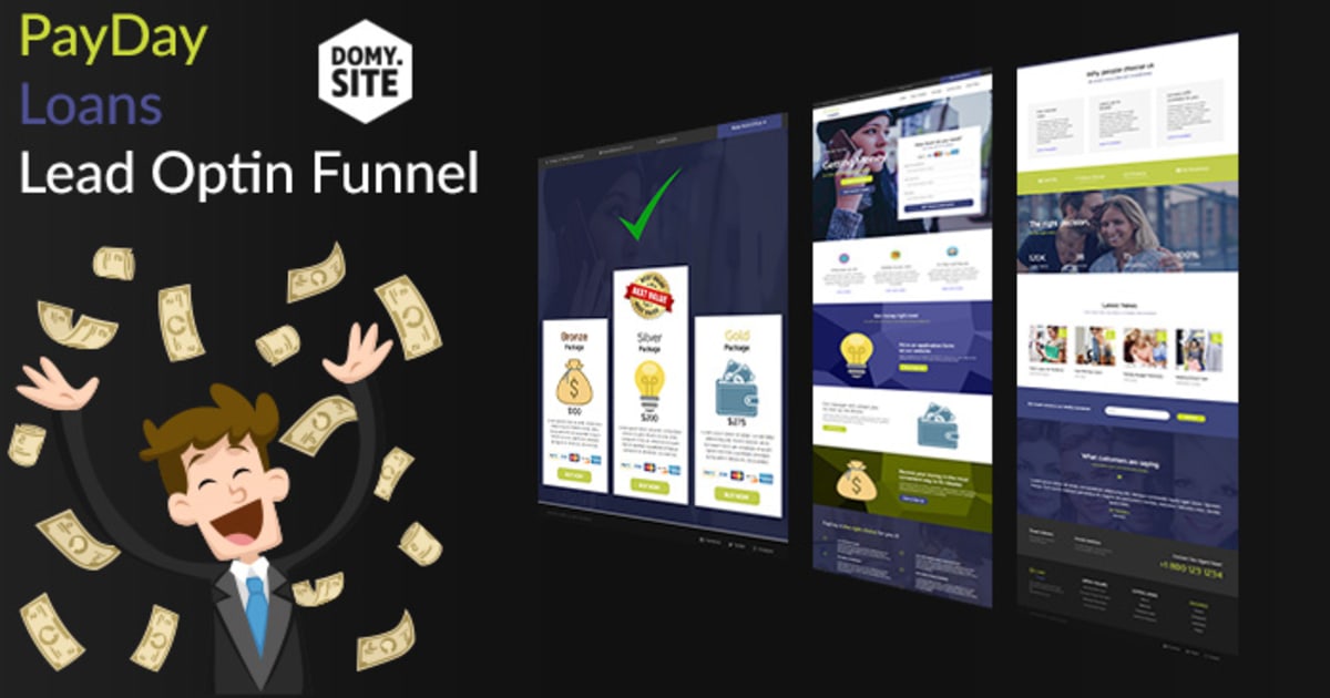 Payday Loan Lead Funnel :: By FunnelsHelper.com (Top Converting)