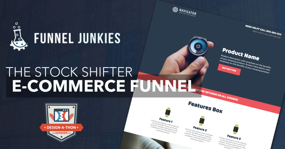 The Stock Shifter Ecommerce Funnel
