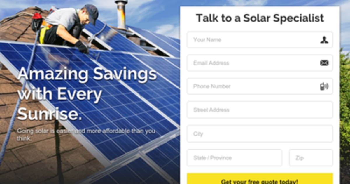 Solar Leadgen and Survey
