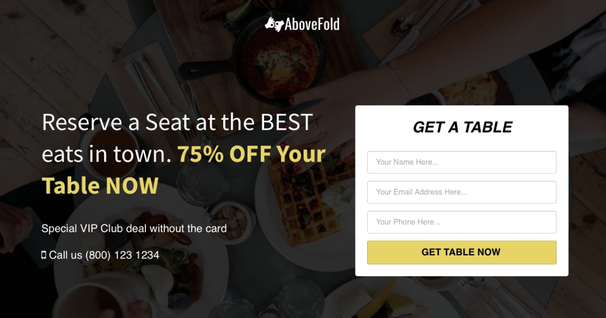 Above The Fold :: Lead Magnet Funnel 11 by FunnelsHelper.com