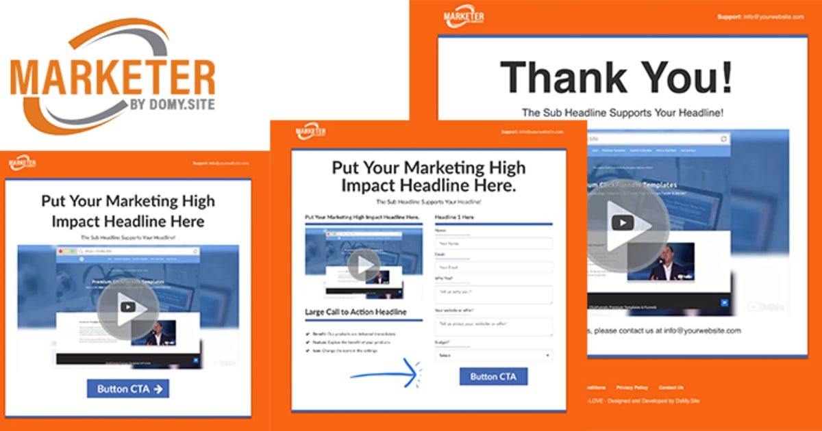 MARKETER :: Application Funnel by FunnelsHelper.com