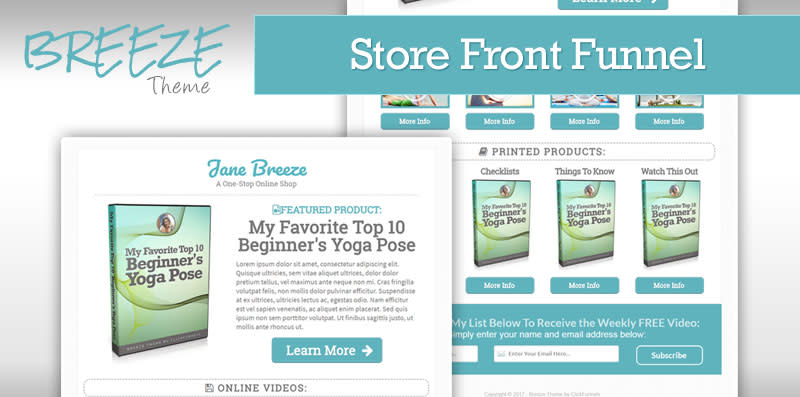 BREEZE | Storefront Funnel