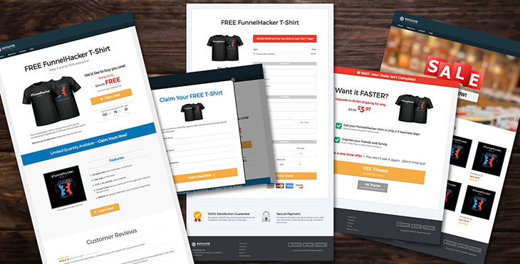 ClickFunnels Free Plus Shipping Template