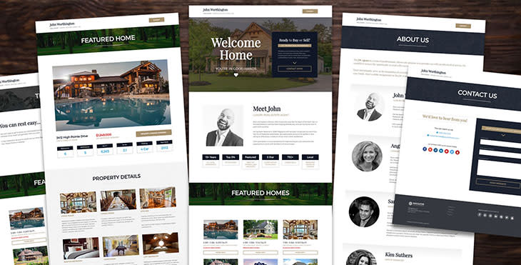 Real Estate Website Template