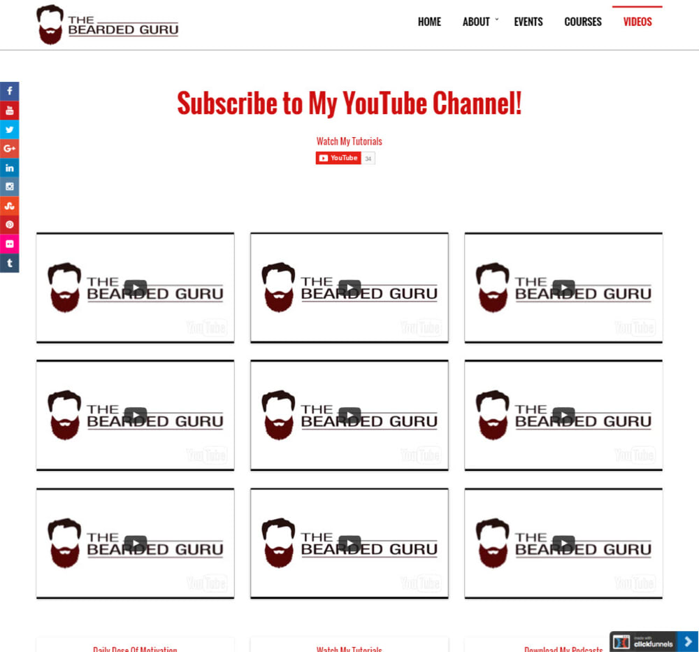  Videos Page
